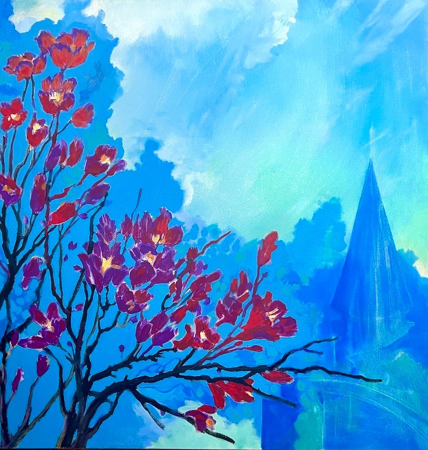 Purple Flower Tree